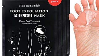 Peel Mask for Dry Hard Feet - Dead Skin & Callus Remover...