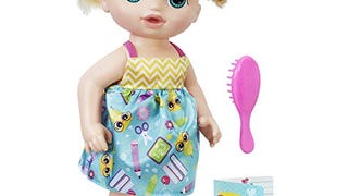 BABY ALIVE READY FOR SCHOOL BABY: Blonde Hair Baby Doll,...