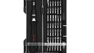 Meterk Screwdriver Kit 61 in 1 Magnetic Driver Kit, Professional...