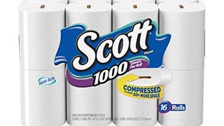 Scott 1000 Sheets Per Roll Toilet Paper, 32 Rolls, Bath...