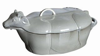 8-Qt. Cast Iron Cow Dutch Oven
