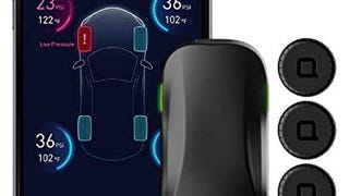 nonda ZUS AccurateTemp Smart Tire Safety Monitor, TPMS...