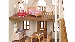 Calico Critters Red Roof Cozy Cottage - Dollhouse Playset...