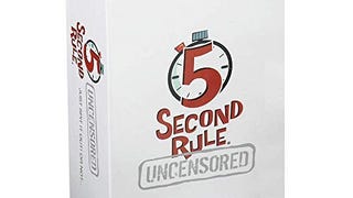 5 Second Rule Uncensored - Fun Card Game for Game Night...