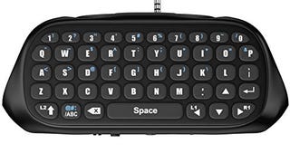 Gamers Digital Mini Bluetooth Keyboard Chatpad for Playstation...