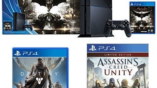 500GB PlayStation 4 Console - Batman Arkham Knight Bundle...