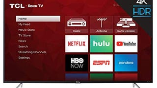 TCL 65" Class 4-Series 4K UHD HDR Roku 2017 Smart TV...