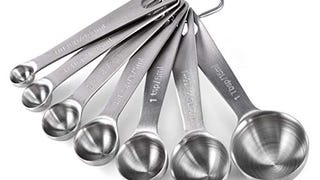 U-Taste 18/8 Stainless Steel Measuring Spoons Set: 7 Piece...