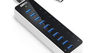 Anker USB A Hub, USB 3.0 Hub, 10 Ports USB Hub for Laptop...