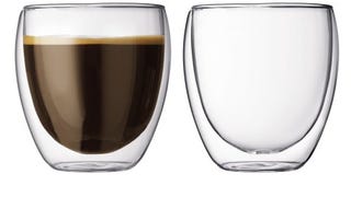 Bodum Pavina 8-1/2-Ounce Double-Wall Thermo Tumbler Glasses,...