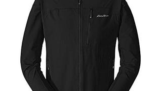 Eddie Bauer Men's Sandstone Soft Shell Jacket, Black Regular...