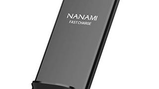 NANAMI Upgraded Fast Wireless Charger, Qi-Certified Wireless...