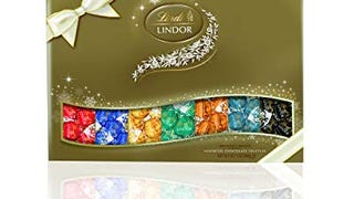 Lindt LINDOR Holiday Deluxe Sampler Assorted Chocolate...