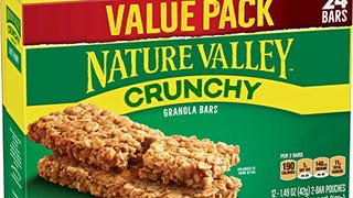 Nature Valley Granola Bars, Crunchy, Oats 'n Honey, 12...