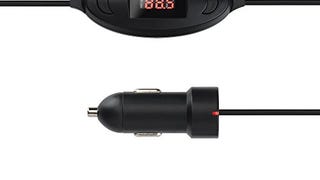 Mpow Wireless FM Transmitter, Wireless Radio Adapter with...