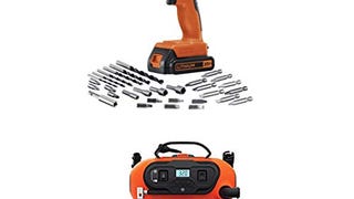 BLACK+DECKER LD120VA 20-Volt Max Lithium Drill/Driver with...