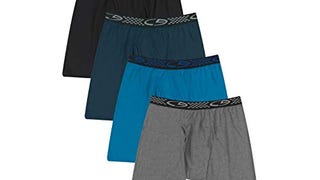 C9 Champion Men's Long Leg Boxer Brief, Ebony/Underwater...