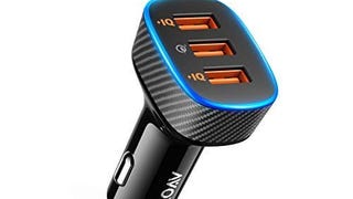 Roav SmartCharge Halo, by Anker, 3-Port USB 30W Car Charger...