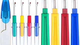 Seam Sewing Ripper Set, KINGMAS 9 Pcs Thread Remover Kit...