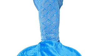 LANGRIA Mermaid Tail Blanket for Adults and Children Soft...