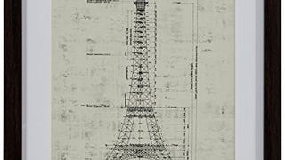 Amazon Brand – Stone & Beam Modern Reprint of Eiffel Tower...