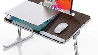 [Large Size] Laptop Bed Tray Table, Sopownic Laptop Desk...
