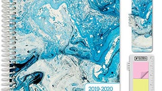 HARDCOVER Academic Planner 2019-2020: (June 2019 Through...