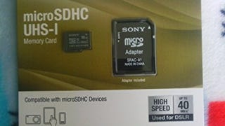 Sony 16GB Class 10 Micro SDHC R40 Memory Card (SR16UYA/...