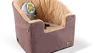K&H Pet Product Bucket Booster Dog Car Seat with Dog Seat...