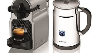 Nespresso A+D40-US-SI-NE Inissia C40 Silver Bundle, Silver...