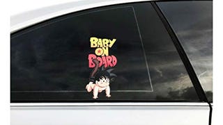 Goku Dragonball Z Baby on Board Bumper Sticker Dragonball...