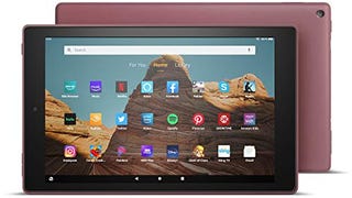 Fire HD 10 Tablet (10.1" 1080p full HD display, 64 GB) – Plum...