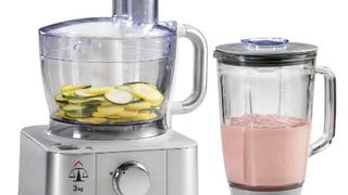 DeLonghi DFP950 Die-cast 3-in-1 Food Processor,Blender,...