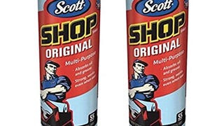 Scott 75130 Shop Towels - 2 pack (2 rolls) - 110 Towels...