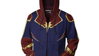 Uyecos Super Hero Hoodie Super Hero Costume Creative Fashion...