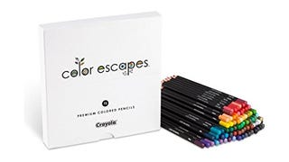 Crayola Color Escapes Colored Pencils, 72Count, Adult Coloring,...