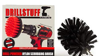 Ultra Stiff Black Nylon Bristle Electric Spin Scrubber...