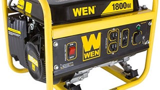 WEN 56180 1800-Watt Portable Generator, CARB Compliant