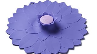 Flower push to seal lid