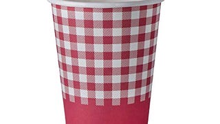 Hammont Picnic Themed 9 oz Disposable Paper Cups (50 Pack)...