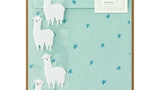 Midori 86367006 Letter Set, Alpaca Pattern, With...