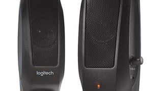 Logitech S120 2.0 Stereo Speakers, Black