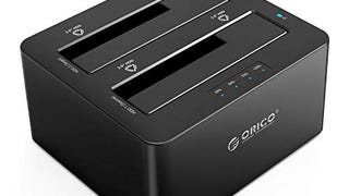 ORICO Dual Bay Hard Drive Docking Station USB 3.0 to SATA...