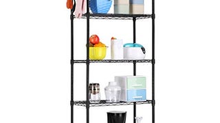 LANGRIA 5 Tier Shelving Units Storage Rack Supreme Wire...