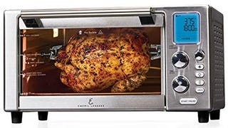 Emeril Everyday 360 Deluxe Air Fryer Oven, 15.1” x 19.3”...