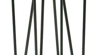 Amazon Brand – Rivet Hairpin Wood and Metal Side End Table,...