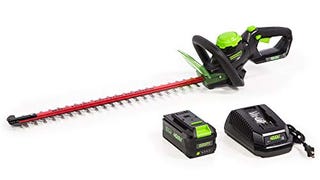 Greenworks 40V 24" Cordless Hedge Trimmer, 3.0Ah Battery...