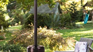 Sunjoy Lawrence Floor-Standing Patio Heater, 88", Bronze...