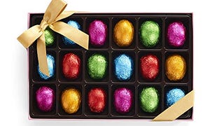 Godiva Chocolatier Assorted Chocolate Foil Eggs Box, Easter...