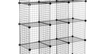 MaidMAX Wire Storage Cubes, Free Standing Modular Shelving...